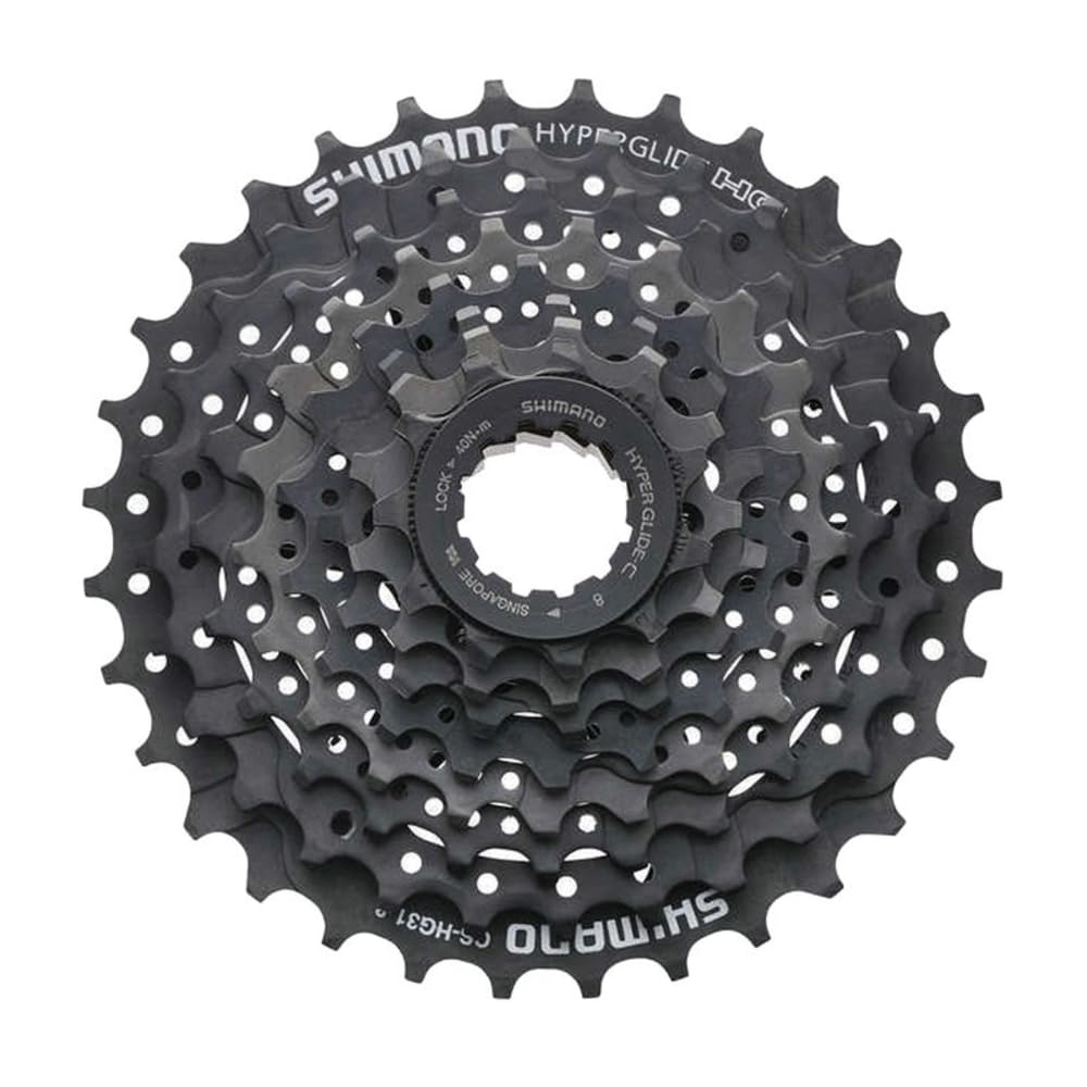Shimano HG31 Cassette 8 Speed black Size:Nov 34