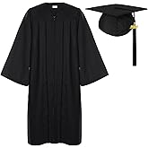 Newrara Graduation Gown Cap Tassel Set