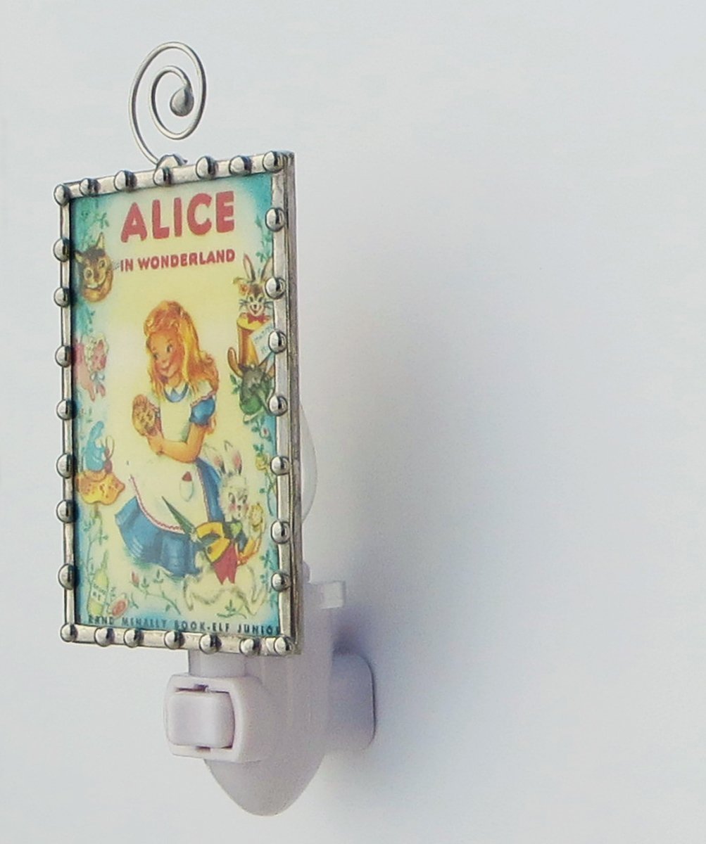 Night Lights & Night Light Covers Baby Nursery Décor Alice In