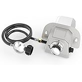 Gas Burner for Ooni Pizza Oven Accessories, for Ooni Karu 12 Gas Burner Attachment, Replace for Ooni 12G Adapter, for Ooni Fy