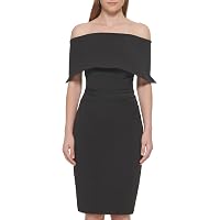 tommy hilfiger colorblocked asymmetrical dress Black/White Colorblock Asymmetrical Dress L/XL