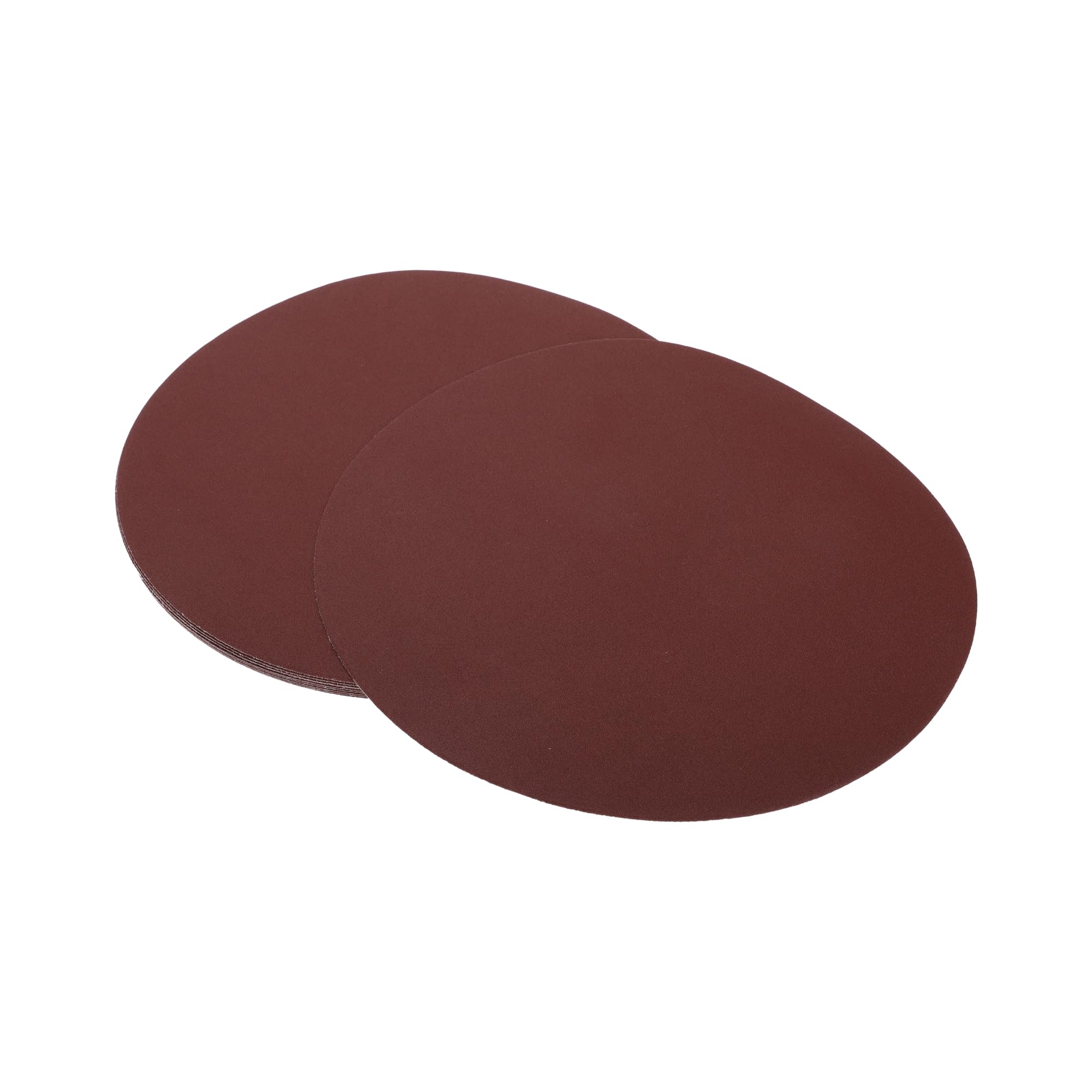 ACROPIX 12 Inch Sanding Discs Round Hook and Loop Sandpaper 120 Grits - 10 PCS