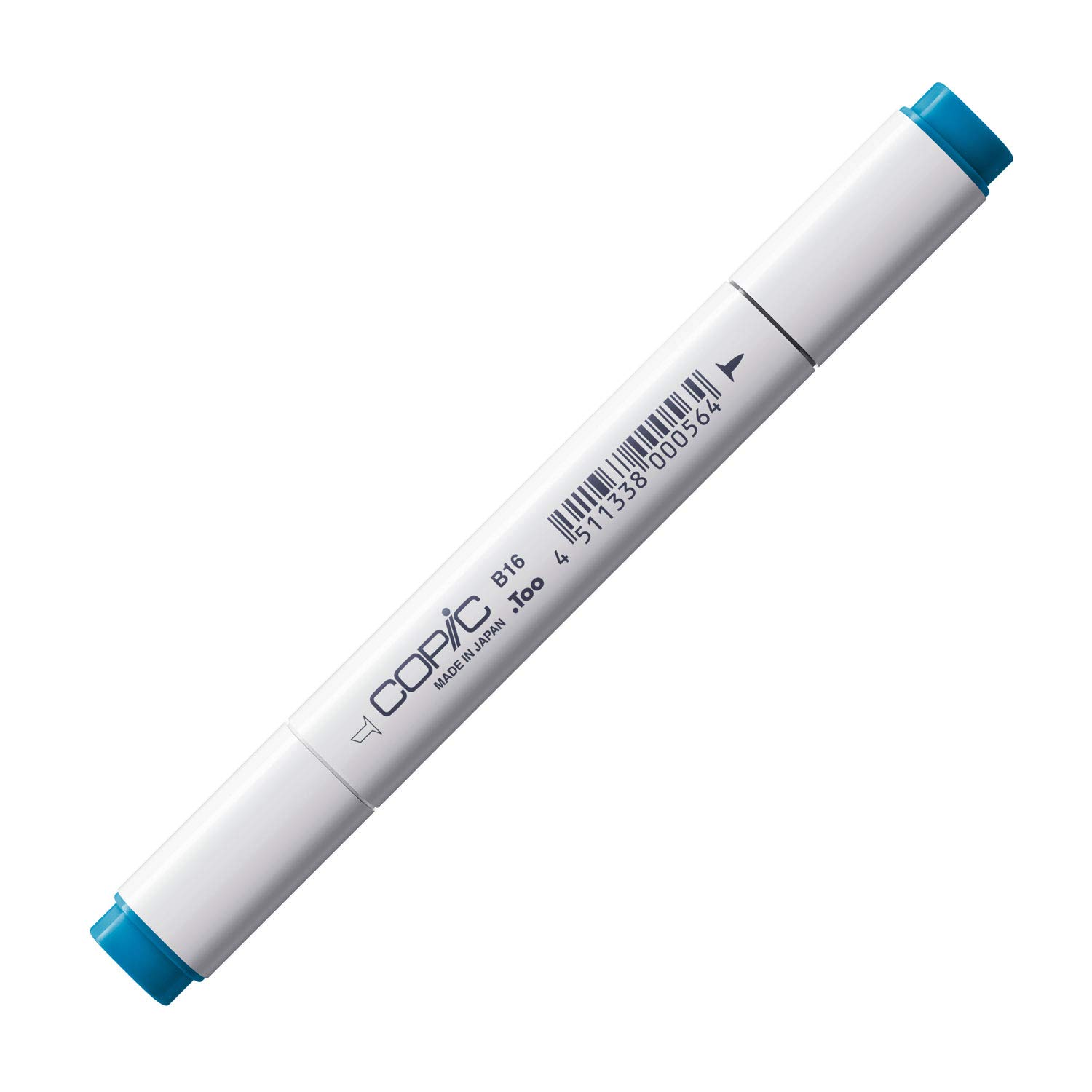 Copic Classic Coloured Marker Pen - (B-16) Cyanine Blue, For Art & Crafts, Colouring, Graphics, Highlighter, Design, Anime, Professional & Beginners, Art Supplies & Colouring Books