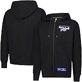 Ultra Game Mens NFL Official Supremely Soft Full Zip Hoodie Jacket