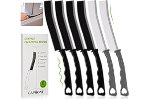 CAPHONT 6 PCS Crevice Cleaning Brush, Multifunctional Cleaning Brush Tool Gap Cleaning Brush, Long Strip Hard-bristled Crevice Cleaning Tool Hand-held for Dead Corner, Showers, Kitchen and Window Groove