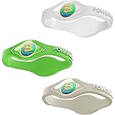 Power Balance the Original Genuine Performance Wristband, Silicone rubber Wristbands Bracelets sports bracelet wristband for men women, power 3 pack bangles, safe Waterproof Lightweight durable, size of M+M+L(M 19.0CM/L 20.5CM)