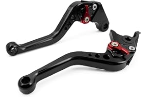 RIDE IT FOREVER PT-GROM Short Brake and Clutch Levers for GROM MSX125 2014 2015 2016 2017 2018 2019 2020 2021 2022 2023 2024 2025,Monkey 2019-2021,Rebel 250 CMX Shorty Motorcycle levers-Black