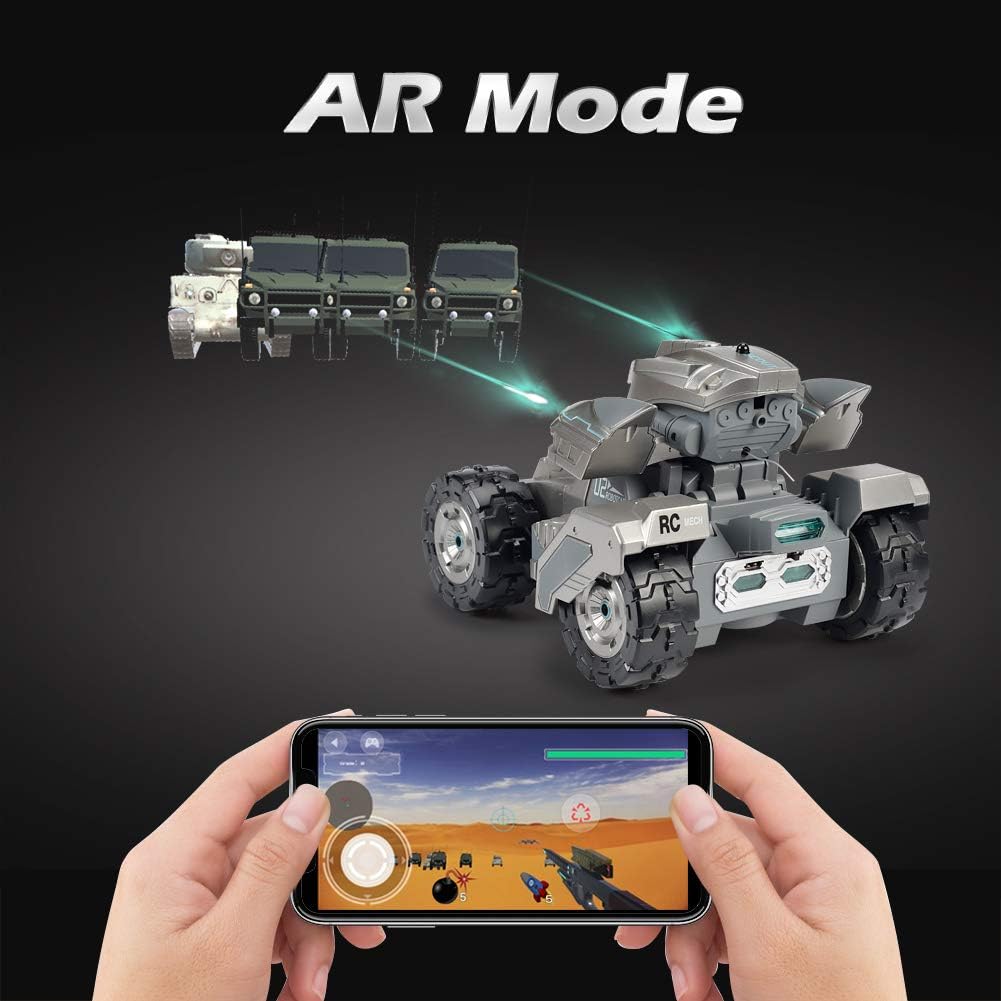After Sale Protection Kolegend Rc Car Remote Control Car With 7p Hd Fpv Camera Ar Mode Robot Car Gravity Sensor Remote Control Truck Versus Mode Car For Kids Adults Gift For Boys And Girls