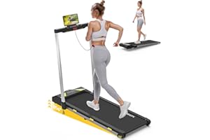 Freepi Walking Pad with Incline,Under Desk Treadmill for Home Office,4 in 1 Treadmill for Walking Running,340 Lb Capacity