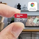 SanDisk Ultra microSDXC Card 64GB for Chromebook A1 UHS-I Class 10 with SD view 5