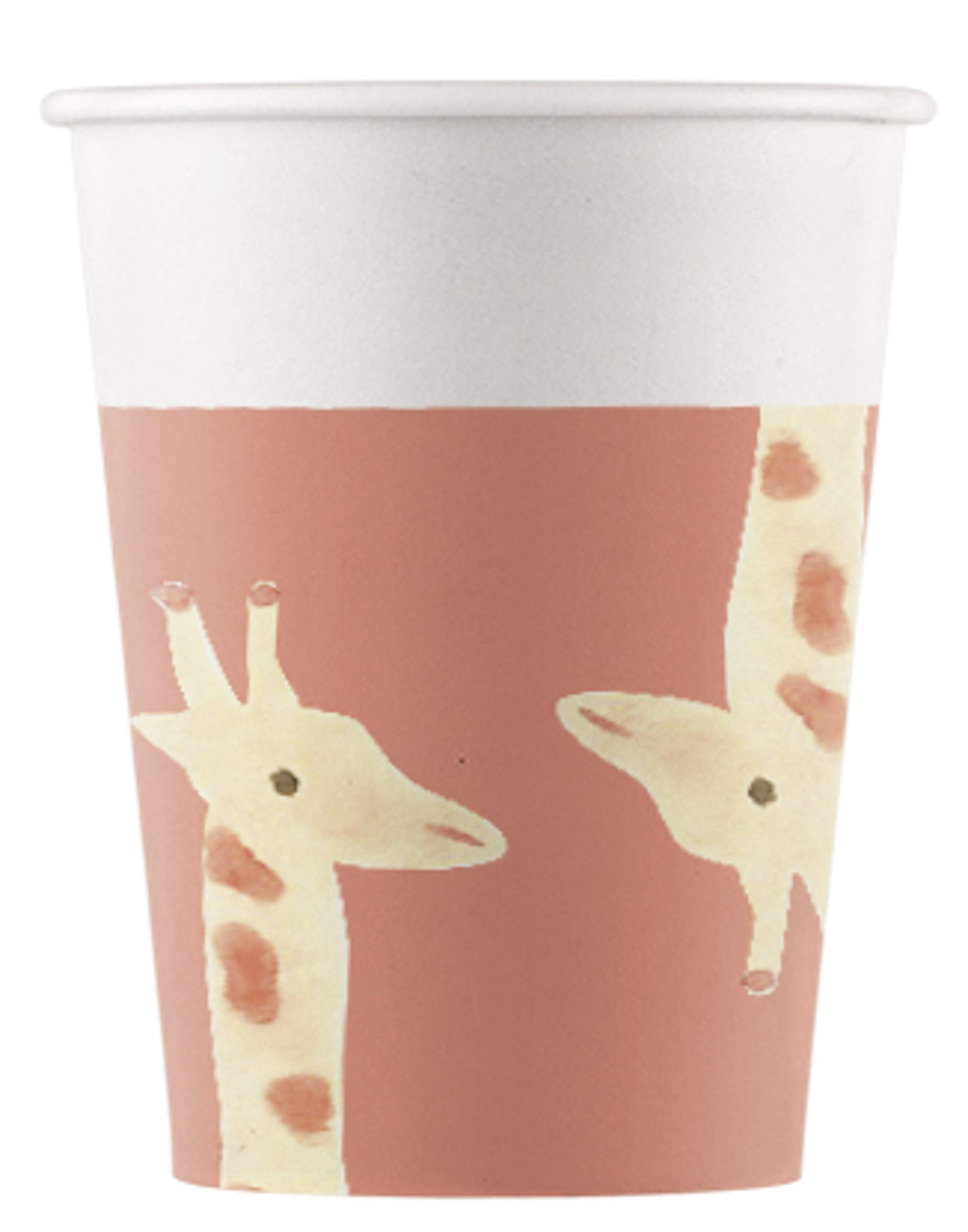 Procos Partyware Safari Paper Cups 200ml 8CT