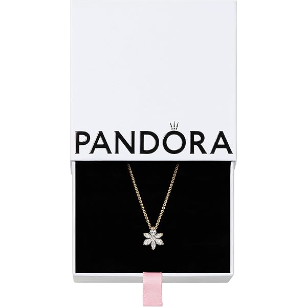 Amazon.com: PANDORA Sparkling Handwritten Love Collier Necklace