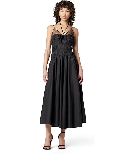 moon river denim midi dress Women's Self Belt Dress, Indigo, S at Amazon Women's Clothing store Dress style:Non-Nursing ASOS DESIGN high neck Home Use Womens dresses Casual dresses Make dress