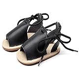 Bebila Open Toe Baby Sandals Summer Lace Up Baby