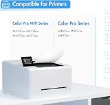 TRUE IMAGE 4 Pack Toner 410A CF410X for HP LaserJet Pro MFP M477 M452 M377 view 2