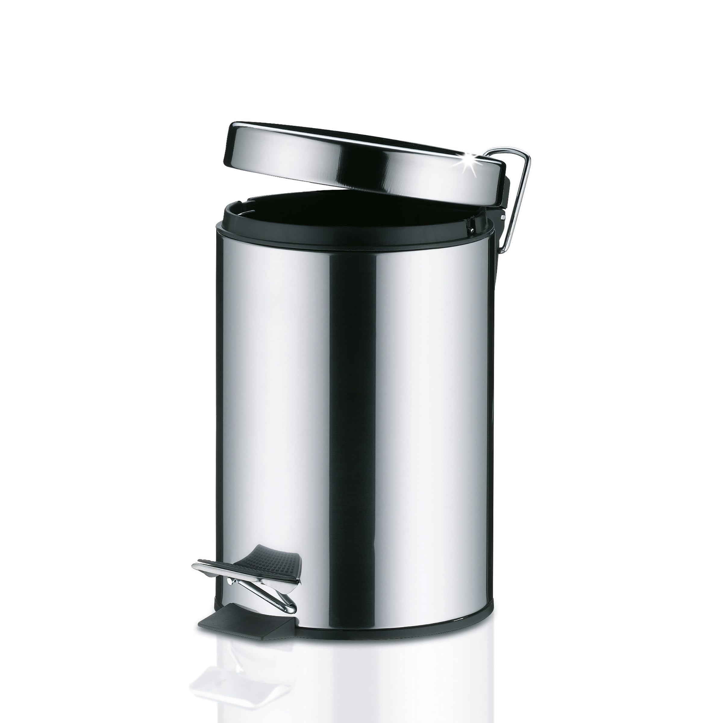 Kela 21887 Rubbish Bin, 3 L, Stainless steel, Stampa, Shiny finish