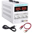 Yescom DC Power Supply Variable 30V 10A Adjustable High Precision Digital w/Power Cord 110V AC