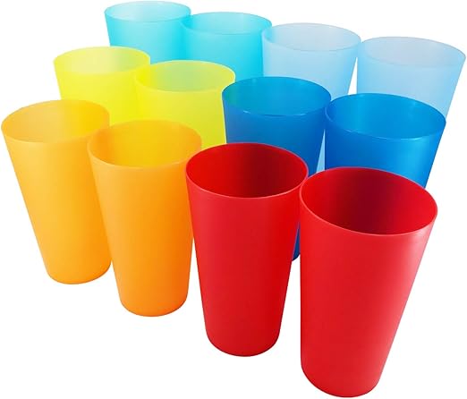 plastic tumblers