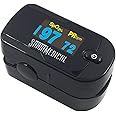 Santamedical Generation 2 OLED Fingertip Pulse Oximeter Oximetry Blood Oxygen Saturation Monitor with lanyard - Black