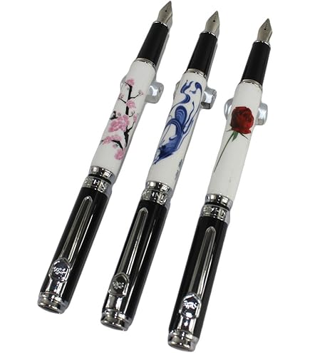 Gullor Jinhao 950 Porzellan-Füllfederhalter – Pferd-Design Mit Geschenkbox & 5 Tintenpatronen