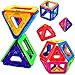 JOYIN 49 Pcs Magnetic Tiles Play Set, Magnetic Blocks, Building Set, Educational Toys for Kids