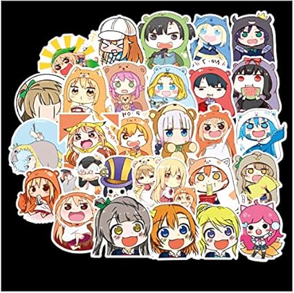 50 Piezas Anime Pegatinas Pegatina para niños en la computadora ...