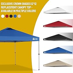 CROWN SHADES 12x12 Canopy Replacement Top - Only