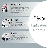 Hagerty Silver Bath Immersion Solution 580 ml with Tarnish Protection view 2