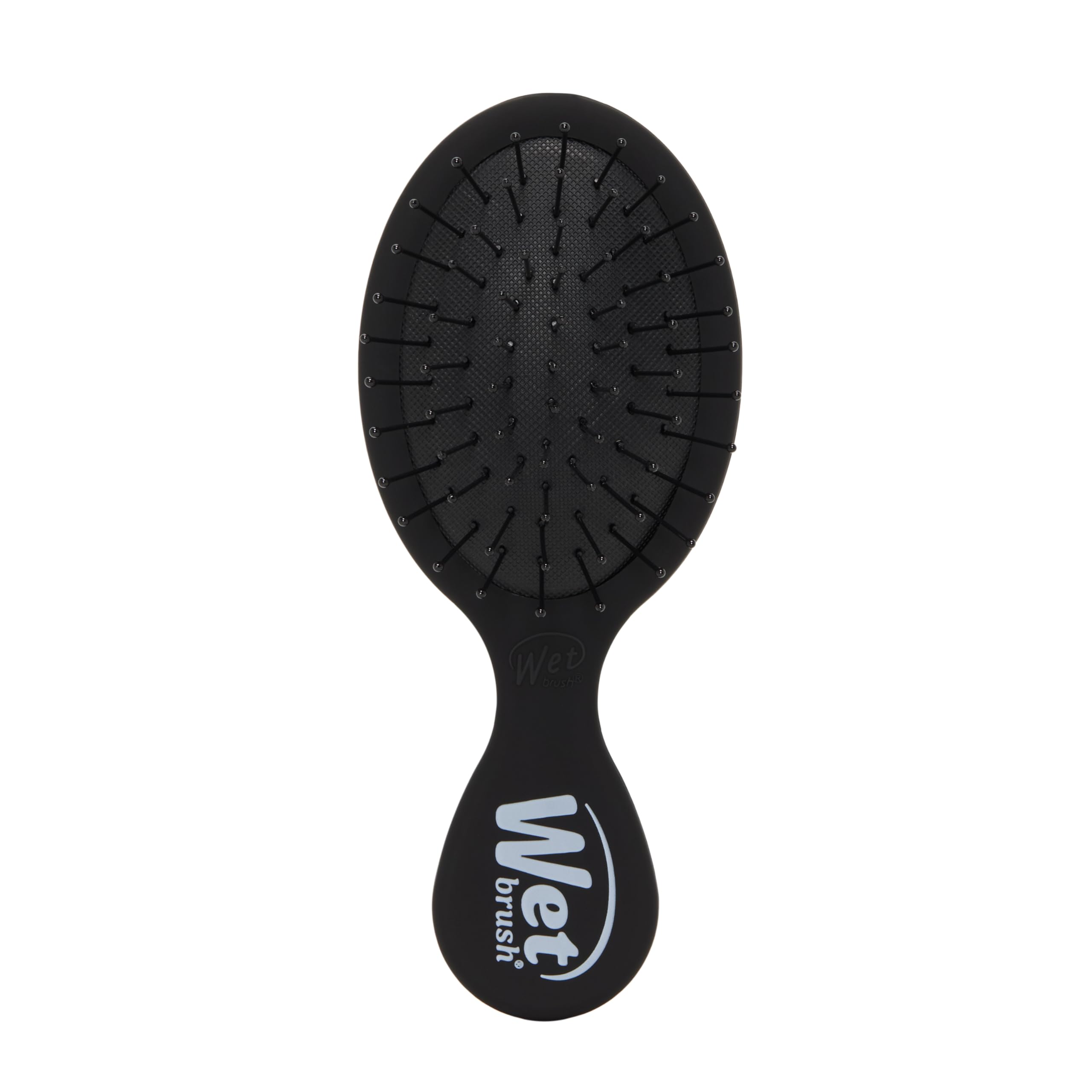 Photo 1 of Wet Brush Mini Detangler Hair Brush, Black Frost, Detangling Travel Hairbrush, Ultra-Soft IntelliFlex Bristles Glide Through Tangles with Ease, Pain-Free, All Hair Types