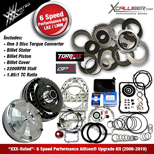 Xcalliber 29545312 Xxx Performance Rebuild Kit For Allison Transmission Wtc Gm Duramax 6 Sp - 