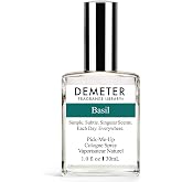 DEMETER Natural Perfume Spray Cologne for Women, Basil, 1 oz | Handcrafted Long-Lasting Perfumes for Women &amp; Men, Travel Size, Everyday Gender-Neutral Fragrance, Purse Perfume, Made in USA