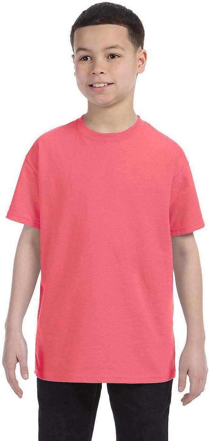 Hanes - Tagless Youth T-Shirt - 5450: Clothing