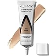 Almay Hydrating Liquid Foundation Tint, Lightweight with Light Coverage, Naturally Dewy Finish, Hypoallergenic, Dermatologist TestedFragrance Free, 120 Beige, 0.94 fl oz.