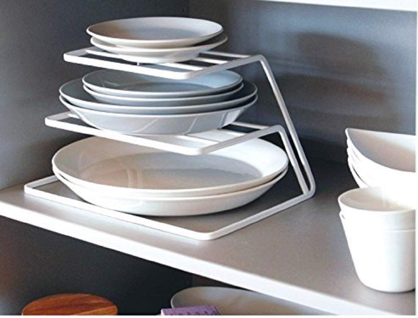 Buy Xllenttm Plate Holders Organizer For Kitchen Cabinets Dish