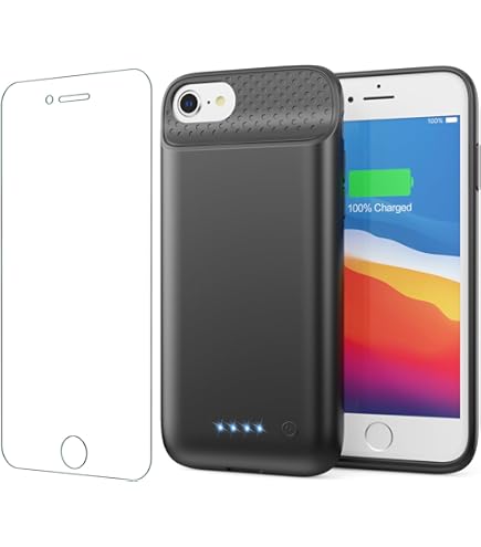 Amazon.com: Battery Case for iPhone 7/8/6s/6/SE 2020/SE 3