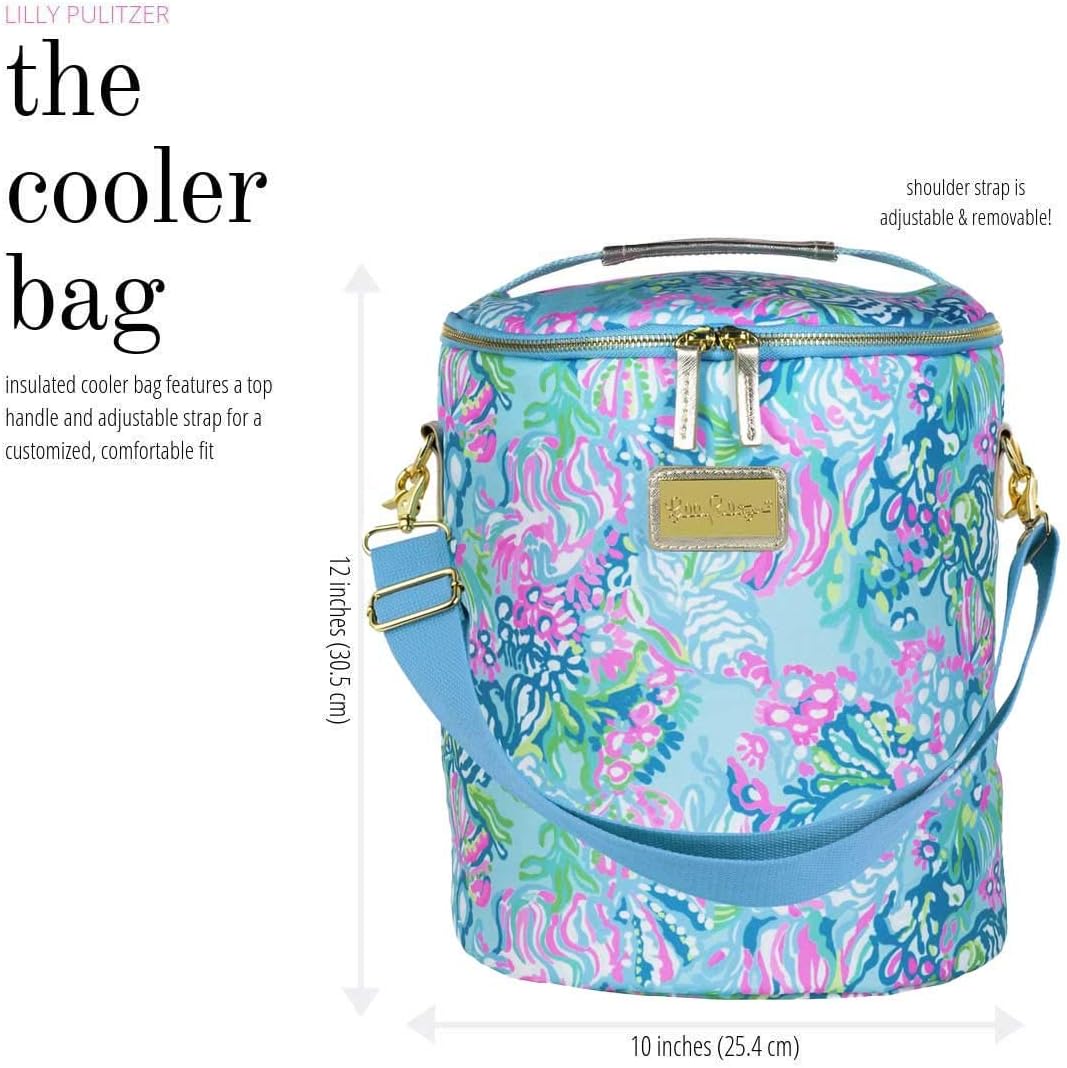 lilly pulitzer beach cooler bag