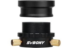 SVBONY Telescope Accessories Focuser Adapter 1.25 inches Adapter M42X0.75 Reflector Telescope Eyepiece Adapter