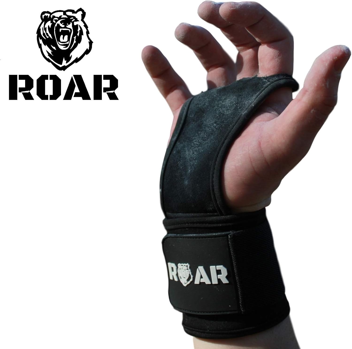 Roar® Crossfit hand grips, Weight lifting gloves Wrist support
