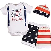 VAIZIQ Baby Boy St. Patrick's Day Outfit，New Newborn My 1st St. Patrick's Day Long Sleeved Letter Top+pants+Hat 3Pcs Set