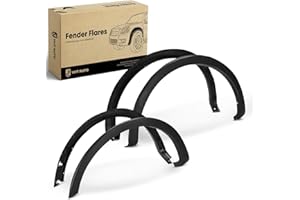 YHTAUTO OE Factory Style Fender Flares Compatible with Ford F-150 2009-2014 67" / 78.8" / 97.4" Fleetside Bed, Not Fit Raptor