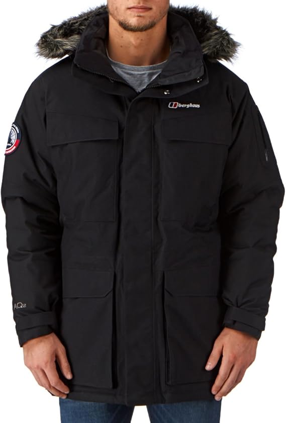 Berghaus Men's Ulvetanna Parka Down Jacket Black, Small Amazon.co.uk
