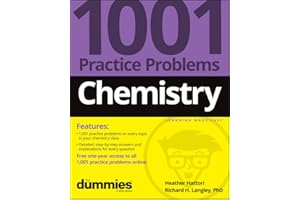 Chemistry: 1001 Practice Problems For Dummies (+ Free Online Practice)