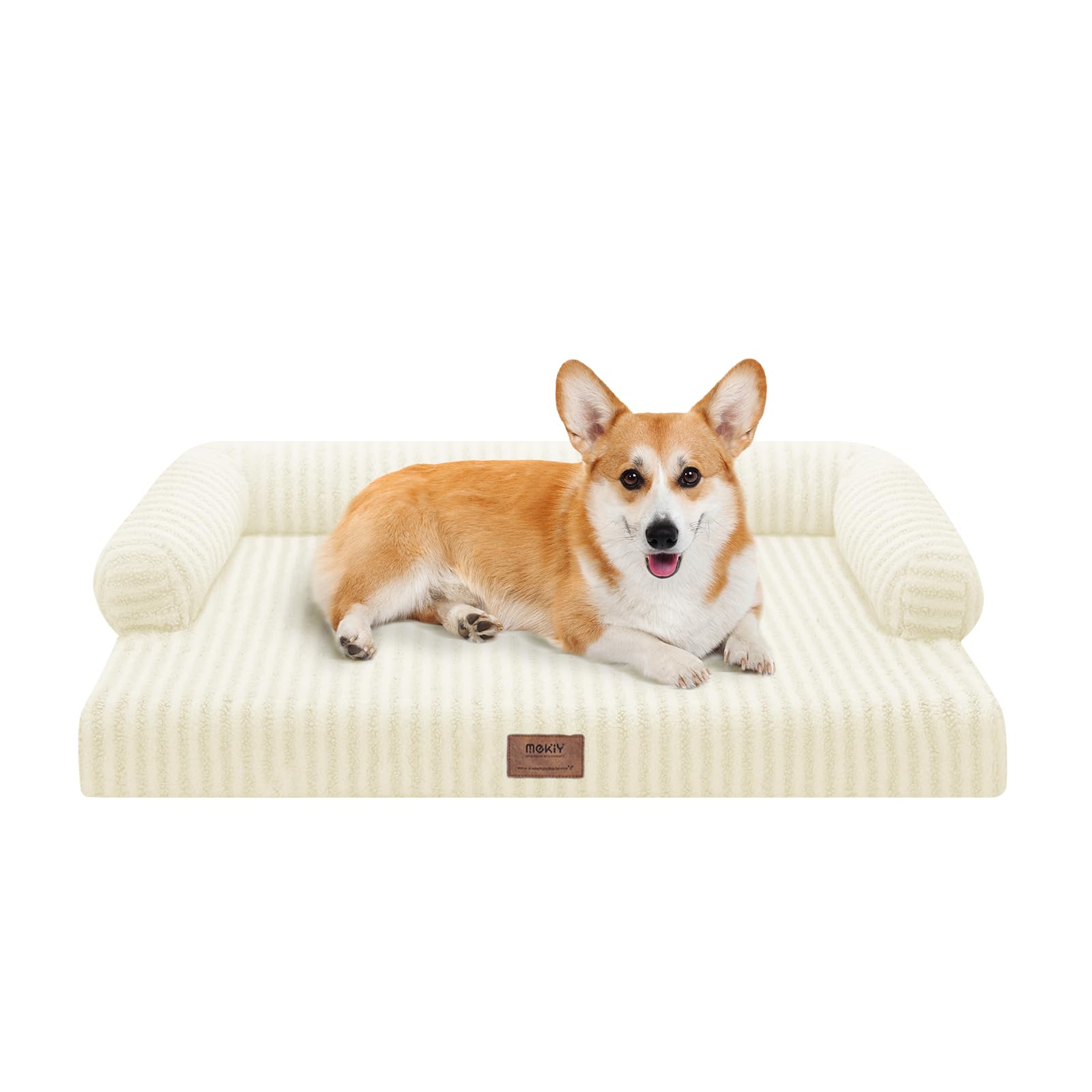 Dog Bed Medium Size Dog-Orthopedic Waterproof Bed for Dogs,Foam Couch Sofa with Washable Removable Cover & Non-Slip Bottom Image