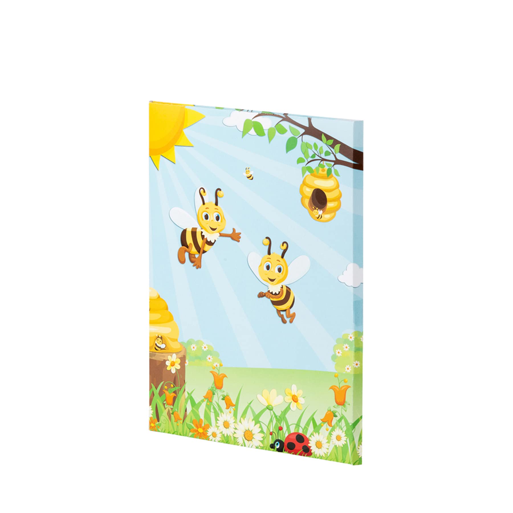Rössler Letter Paper Pack with Bee Motif 10 Sheets and 10 Envelopes