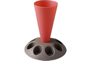 Piping Bag Stand, 8 Nozzle Holder & Pastry Bag Organizer for Baking, Cake Decorating, and Icing – Stable, Space-Saving, Easy 