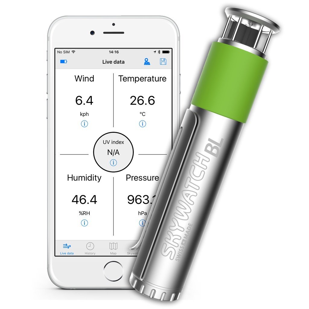 Skywatch BL400 Wind Meter - Silver, N/A