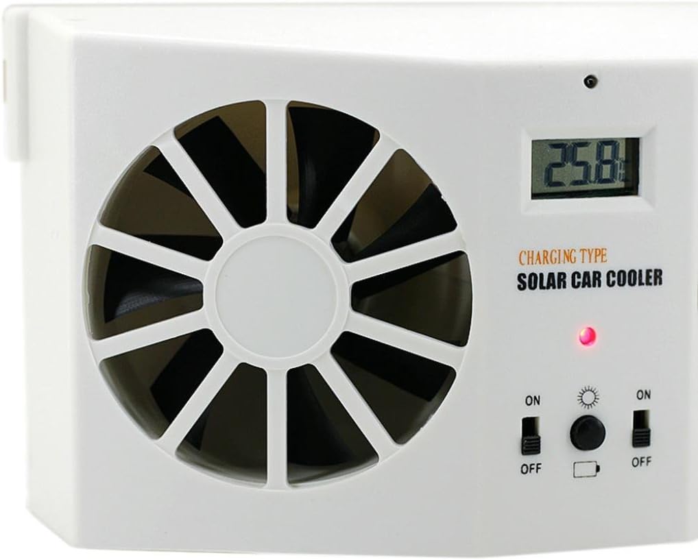 solar automatic car cooler