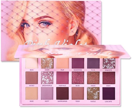 Amazon Good Lask キラキラパウダーアイシャドートレイ 18色防水アイシャドウプレートパウダーマットアイシャドウ化粧品メイクアップ Good Lask アイシャドウ アイシャドウ 通販