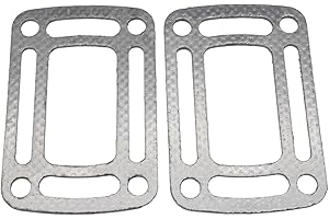 UanofCn 3863191 2PCS Exhaust Elbow Gasket for OMC Stern Drive and Vo-lvo Penta 3850496 351325 18-0943