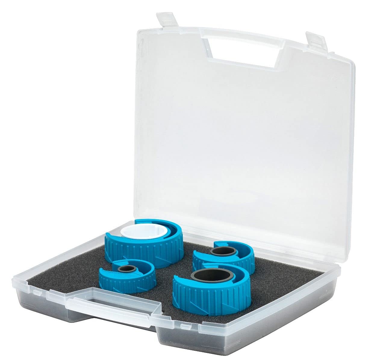 OX Pro PolyZip 4 Piece Cutter Set (15, 22, 35, 42mm), Blue — image 1